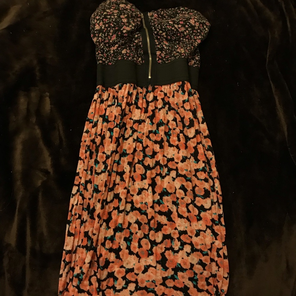 Floral spring dress